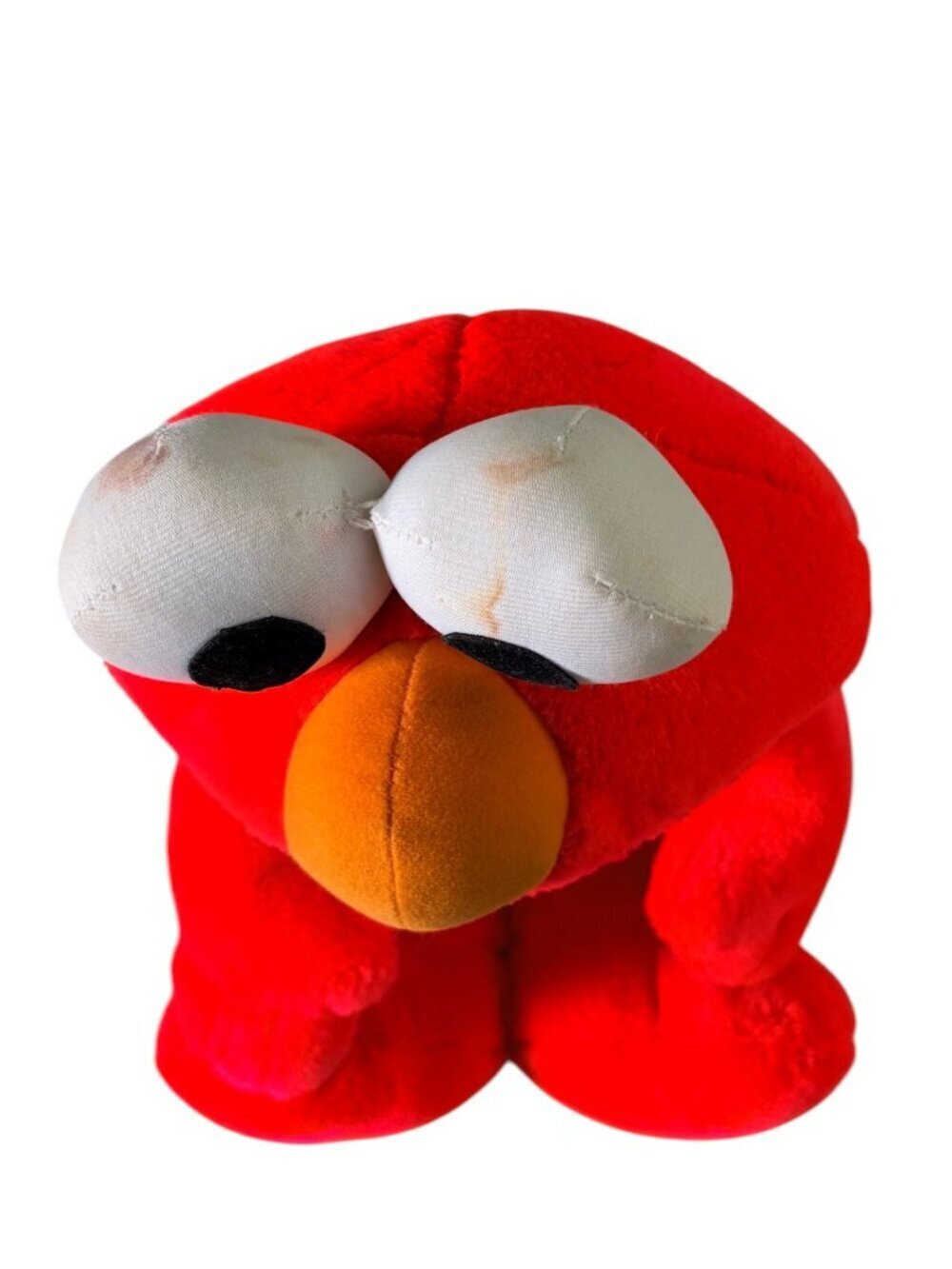 Vintage 1996 Tyco Sesame Street Elmo Plush – Large 22” Sesame Street Stuffed Toy - Picture 4 of 9